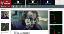 Desktop Screenshot of evilspeculator.com